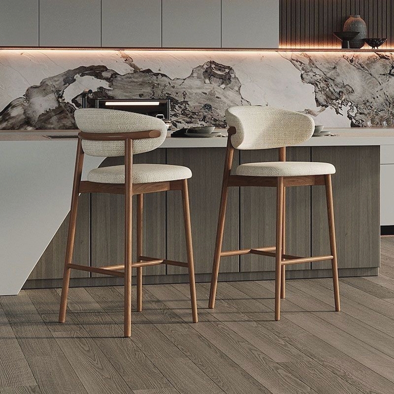 Modern Simple Stylish Bar Stool for Home Restaurant Cafe Dining Room Use