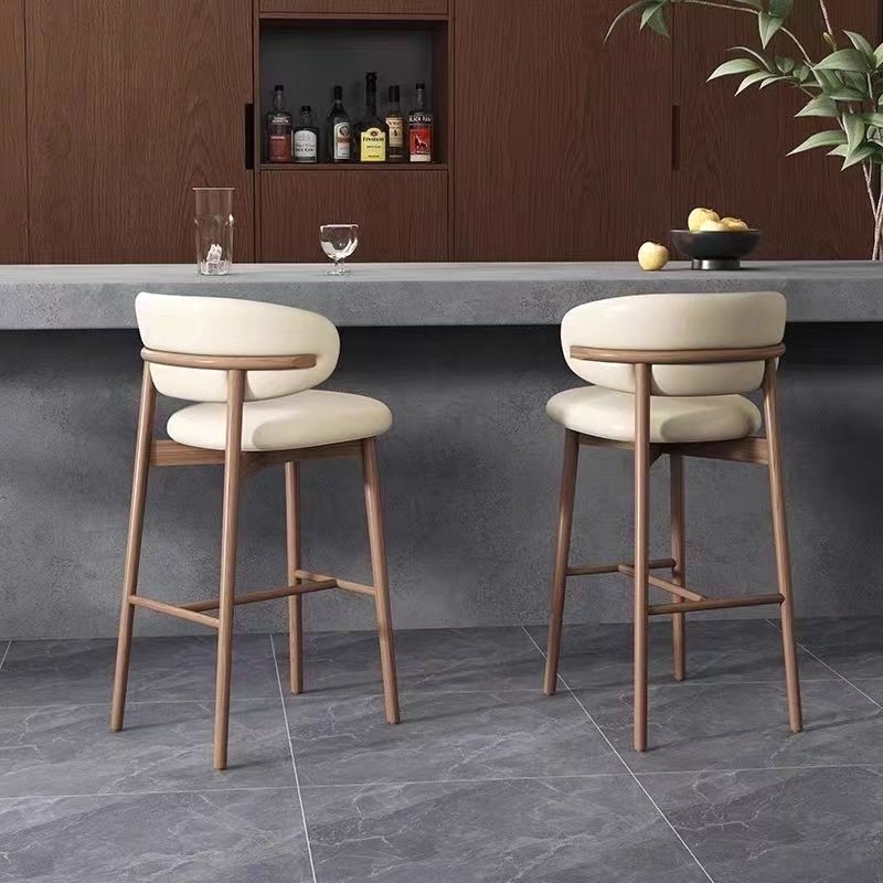 Modern Simple Stylish Bar Stool for Home Restaurant Cafe Dining Room Use