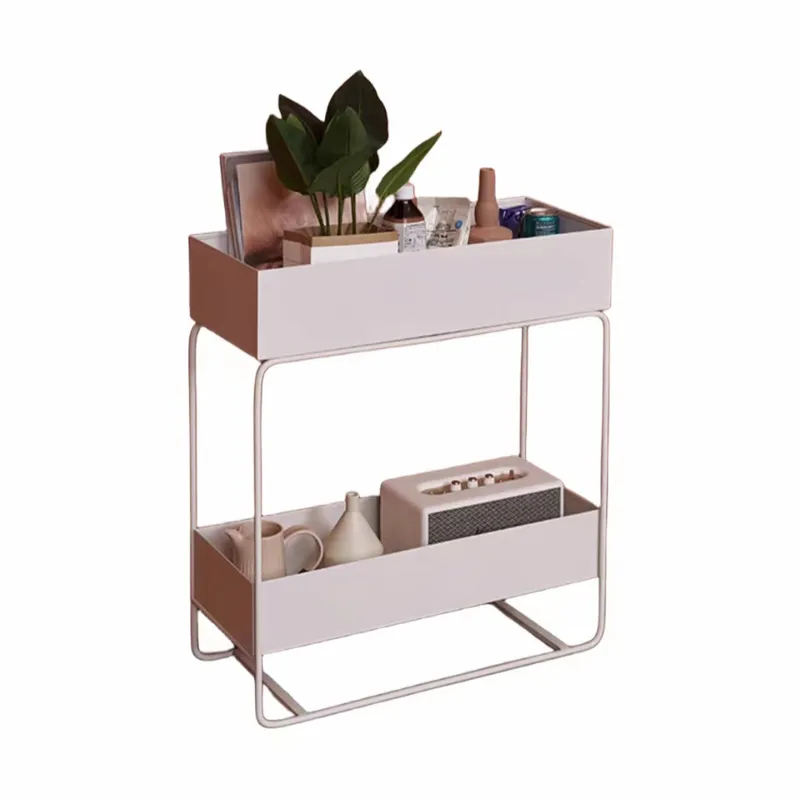 Modern Nordic Iron Bookshelf Display Stand detail view 5