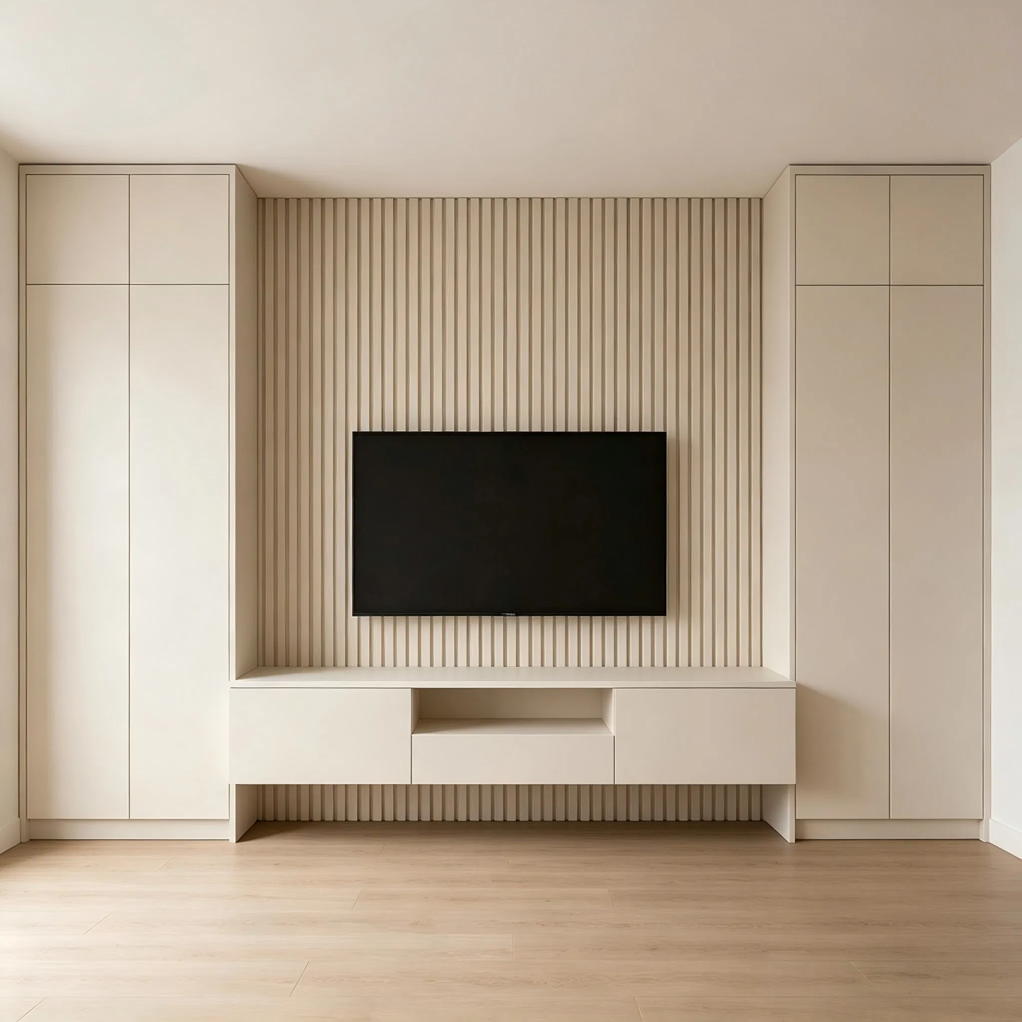 Living Room Wholesale Anbangni / OEM Brand Available Durable Material Wood Media Console