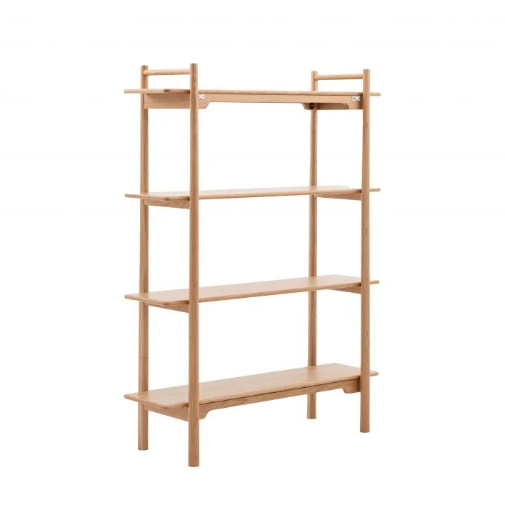Modern Wooden 4 Tiers Bookcase