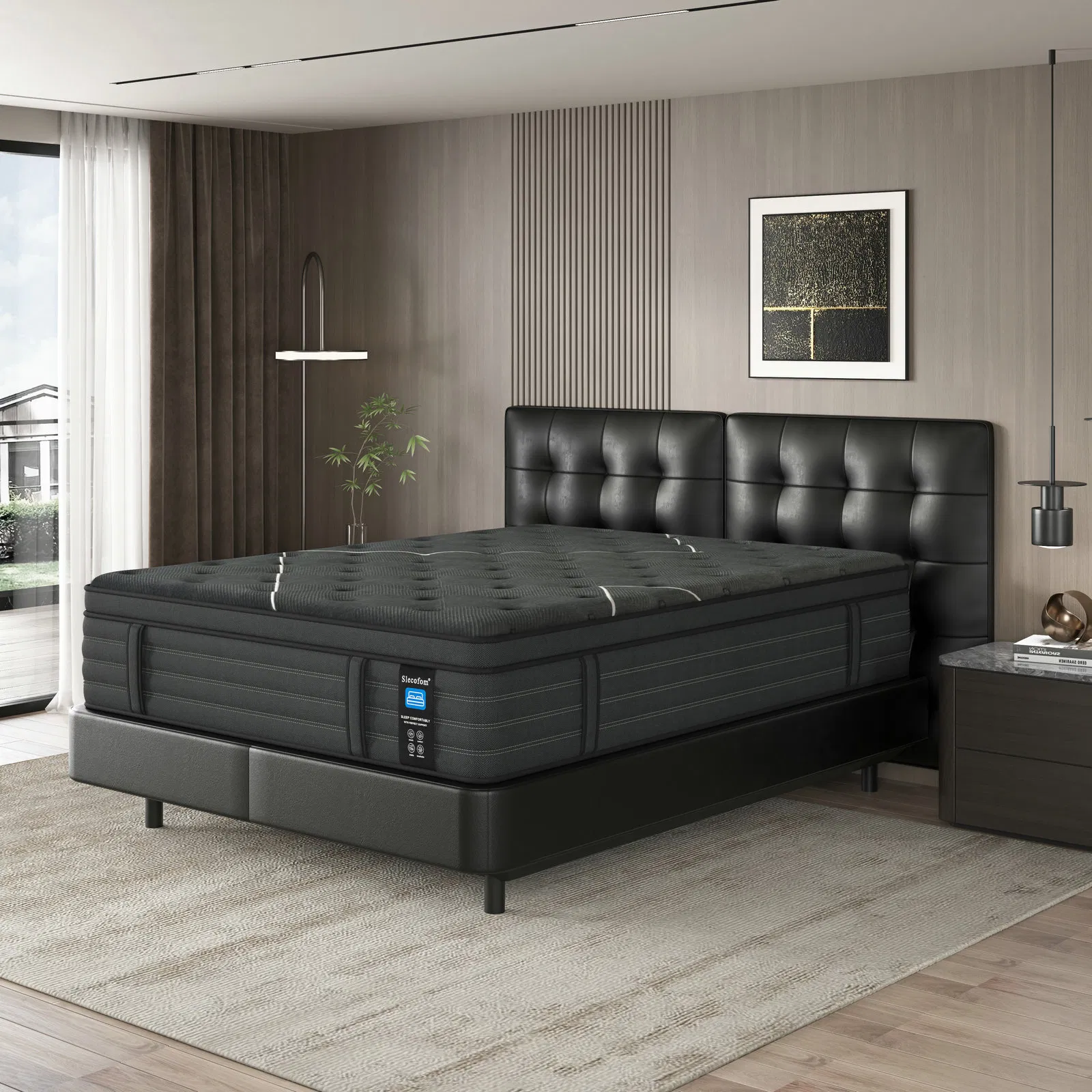 Premium Modern Memory Foam &amp; Pocket Spring Mattress for Deep Sleep