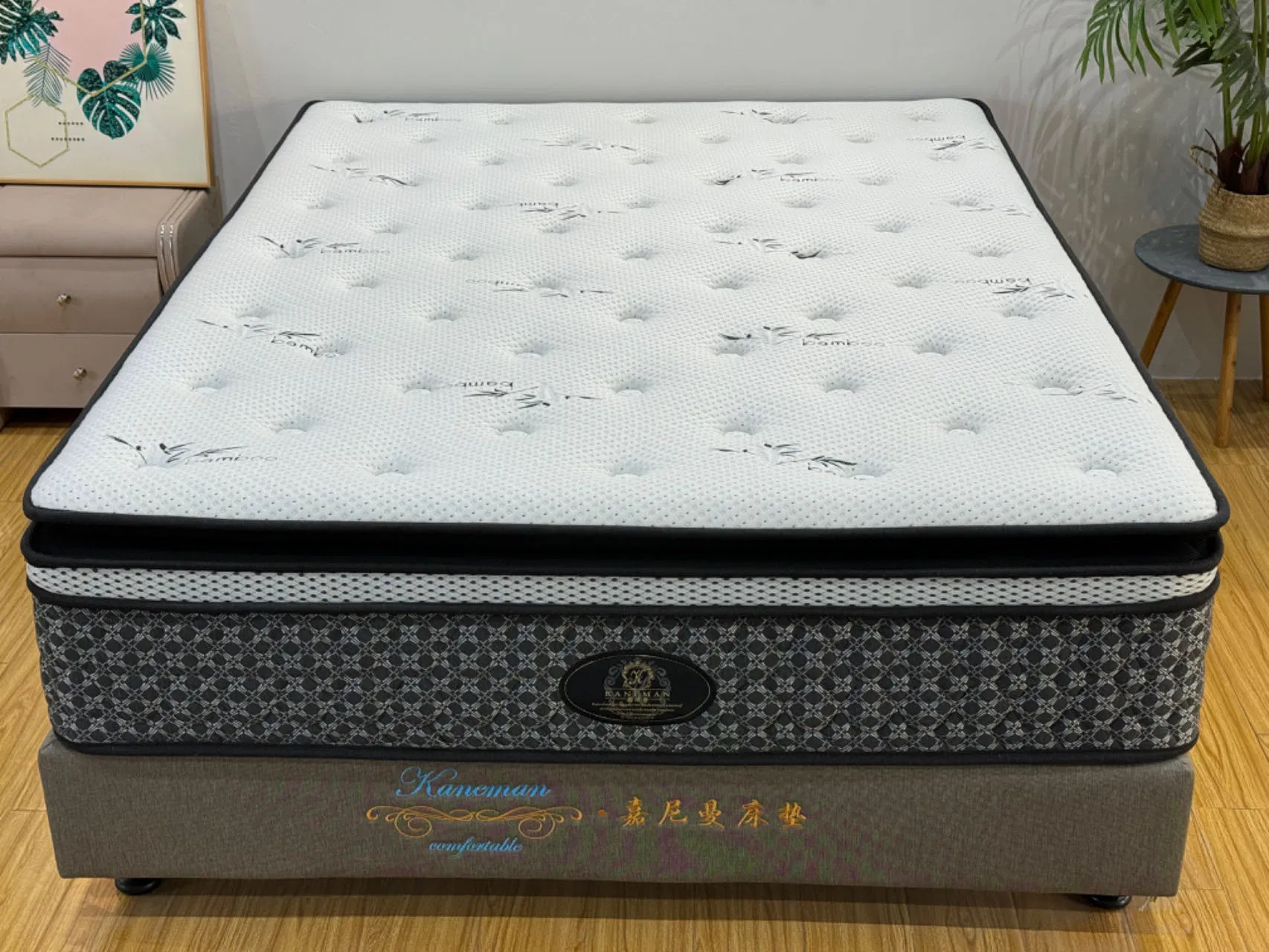 13 Inch Vacuum Roll up Packing Wholesale Queen King Size Memory Foam Pocket Spring Mattress in a Box