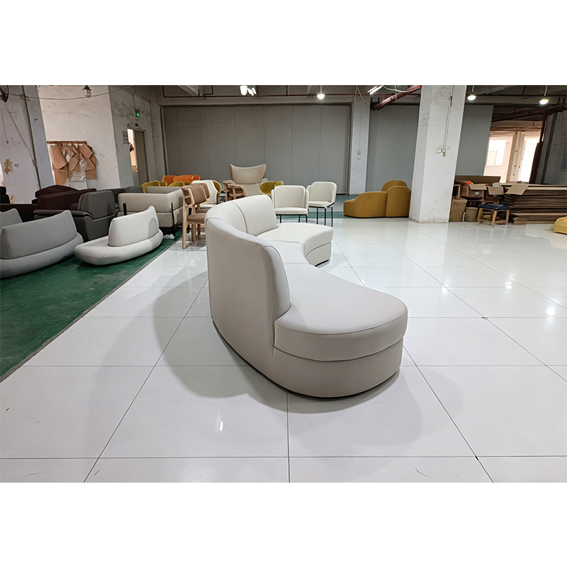 Modern KTV Lobby Sectional Couch Fabric Restaurant Hotel Office Bar Waiting Area Sofa