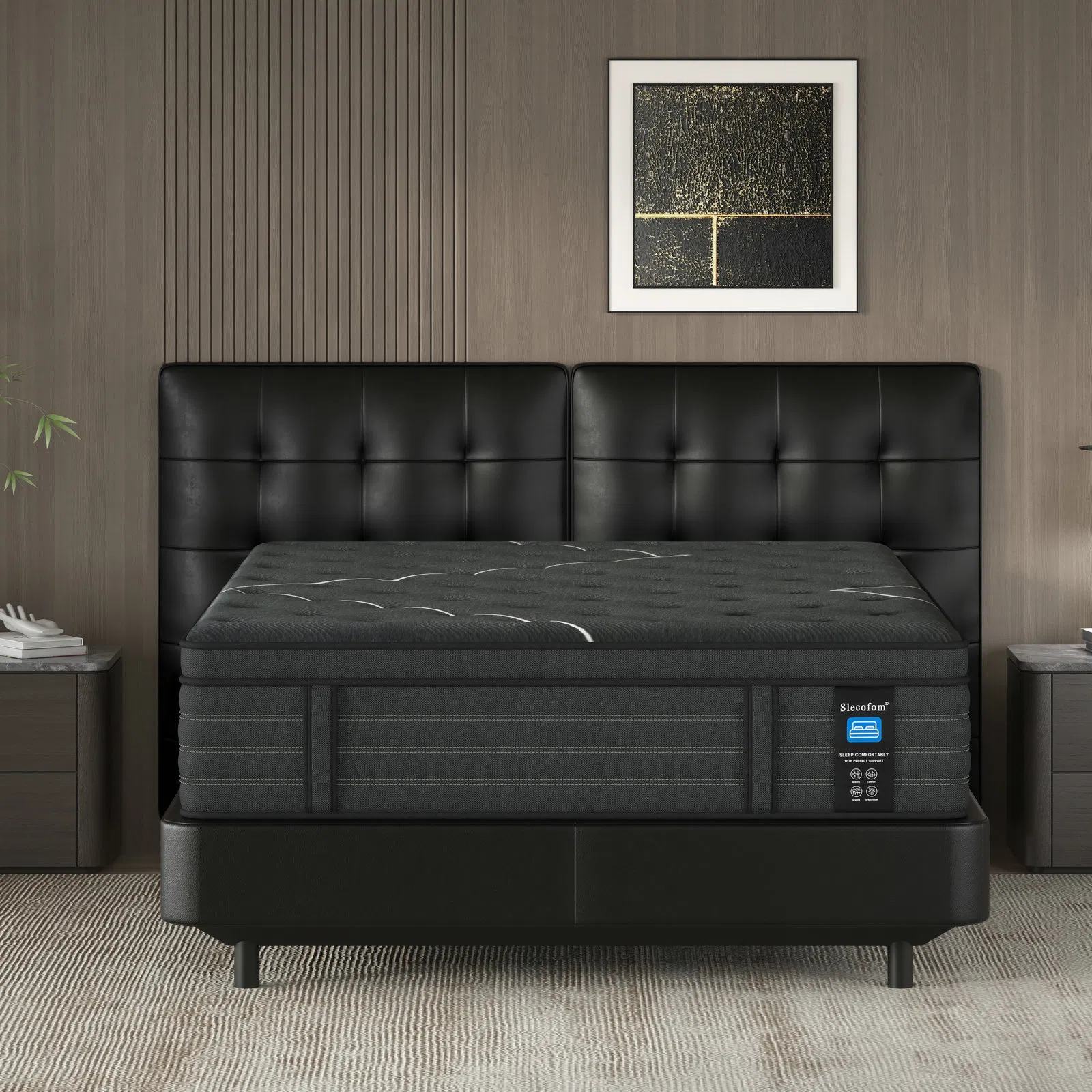 Premium Modern Memory Foam &amp; Pocket Spring Mattress for Deep Sleep