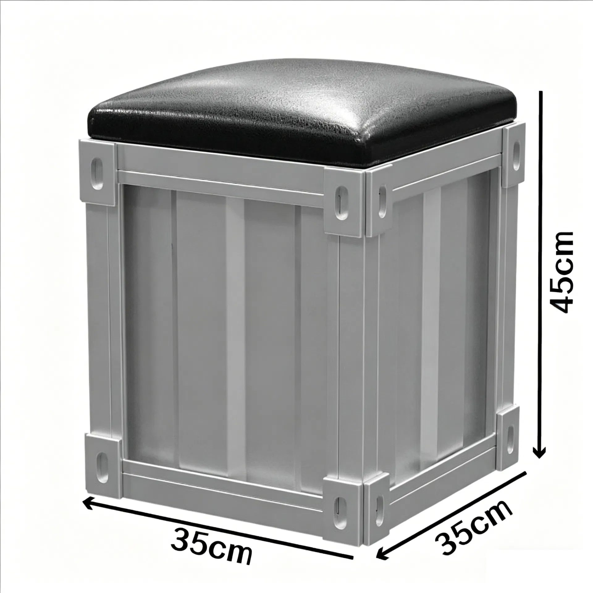 Industrial Style Home Entryway Shoe Bench with Soft Iron Seat and Storage for Hallway Sofa for Apartment or Hotel