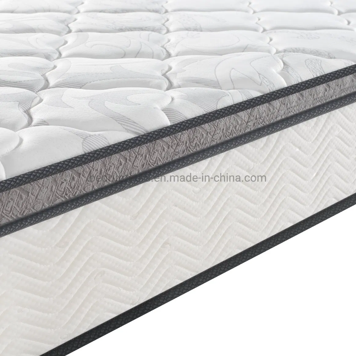 China Wholesale Home Furniture Memory Foam Mattress Box Mattress Compressed Spring Foam Mattress Orthopedic Mattress Into a Carton