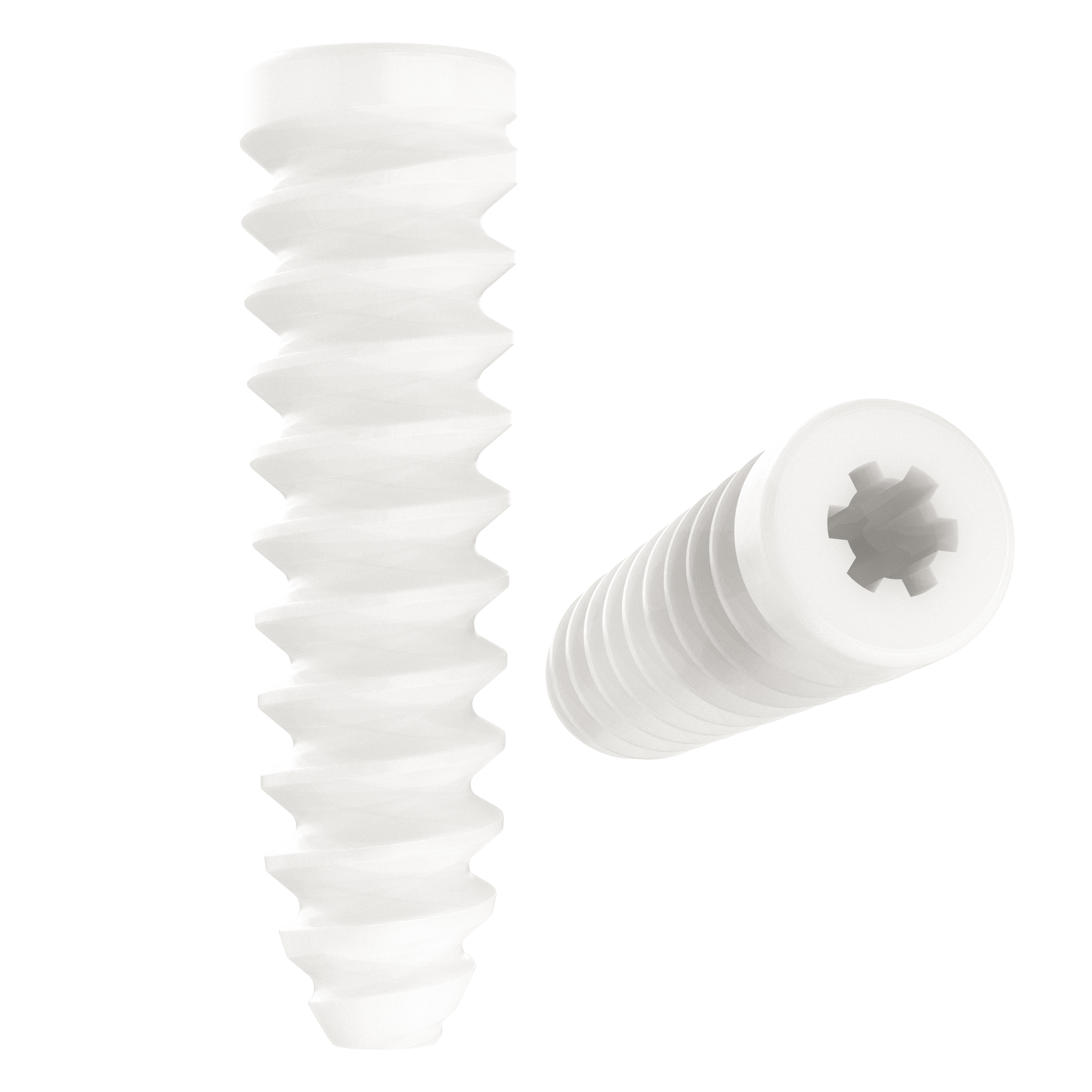 CANWELL Absorbable Peek Interference Screw for ACL/PCL Reconstruction Arthroscopy Surgery Orthopedic Implants CanPEEK Model CE