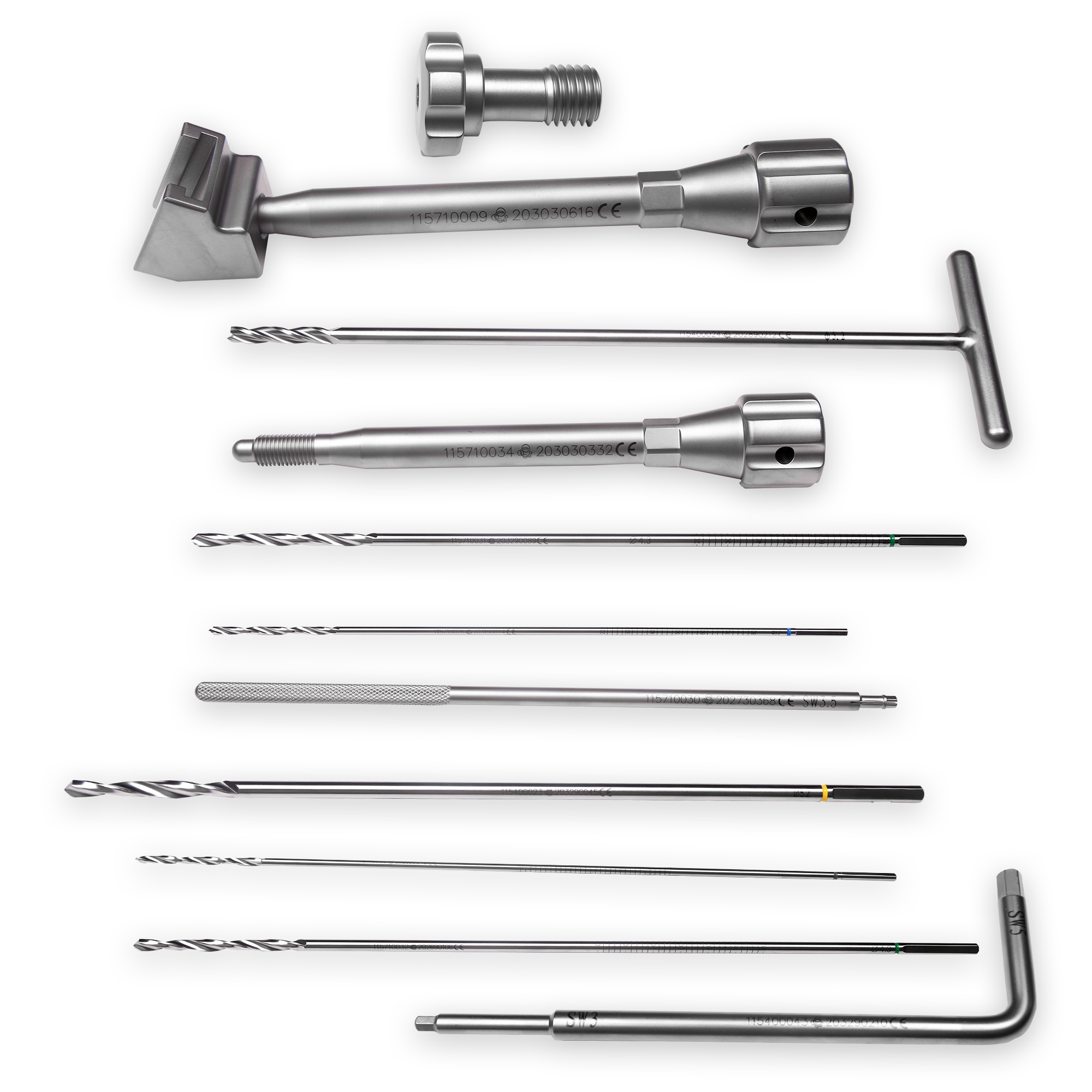 CANWELL Suprapatellar Tibial Intramedullary Nail Expert Interlocking Fixation System for Orthopedic Trauma Surgery