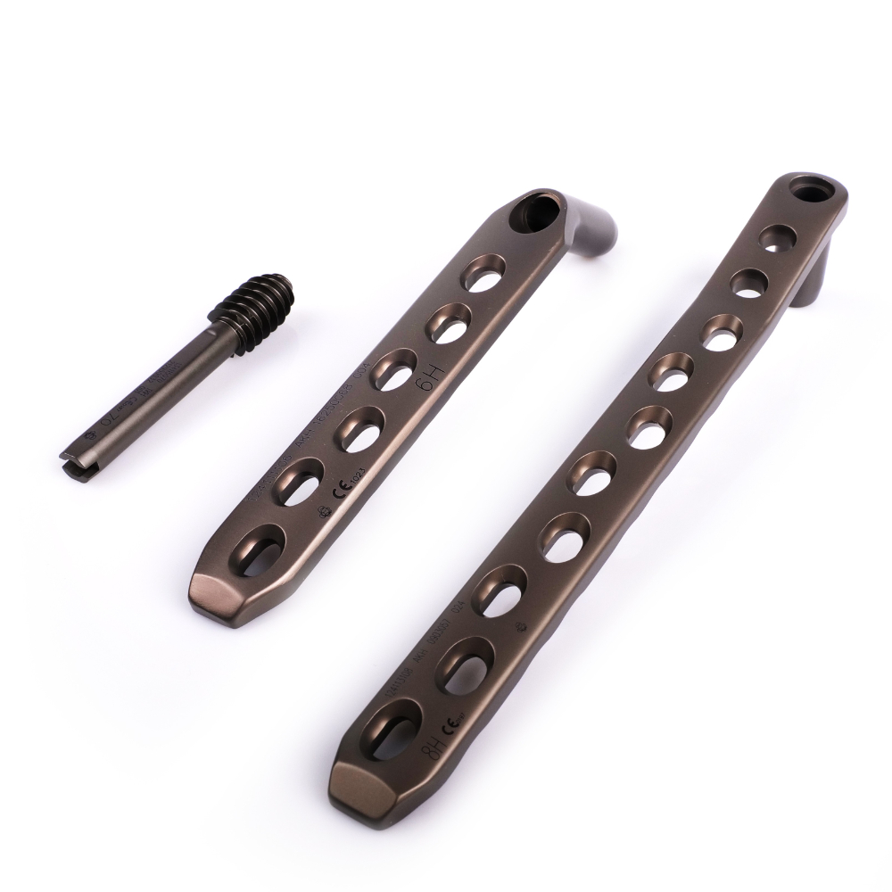 Canwell DHS Plate 135 Degree DHS Barrel Plate Dynamic Hip Screw DHS DCS Lag Screw Proximal Femoral Fracture Plate