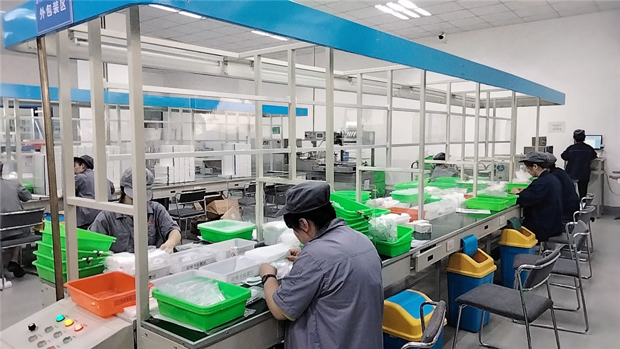Harney Medical ISO-certified production line quality control