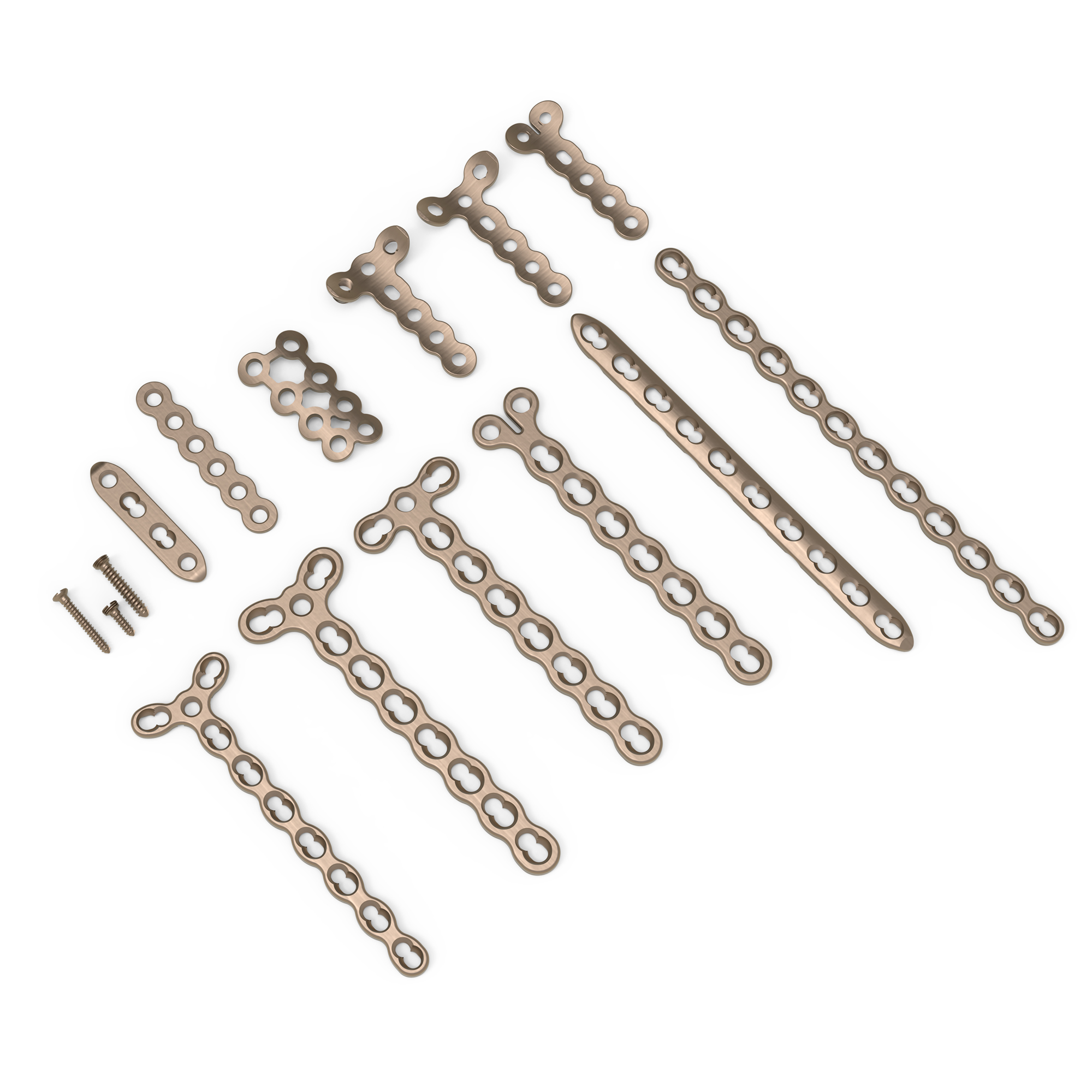 CANWELL 1.5 2.0 2.7mm Hand Foot Surgery Mini Fragment Locking Plate Implant System Orthopedic Fixation Set