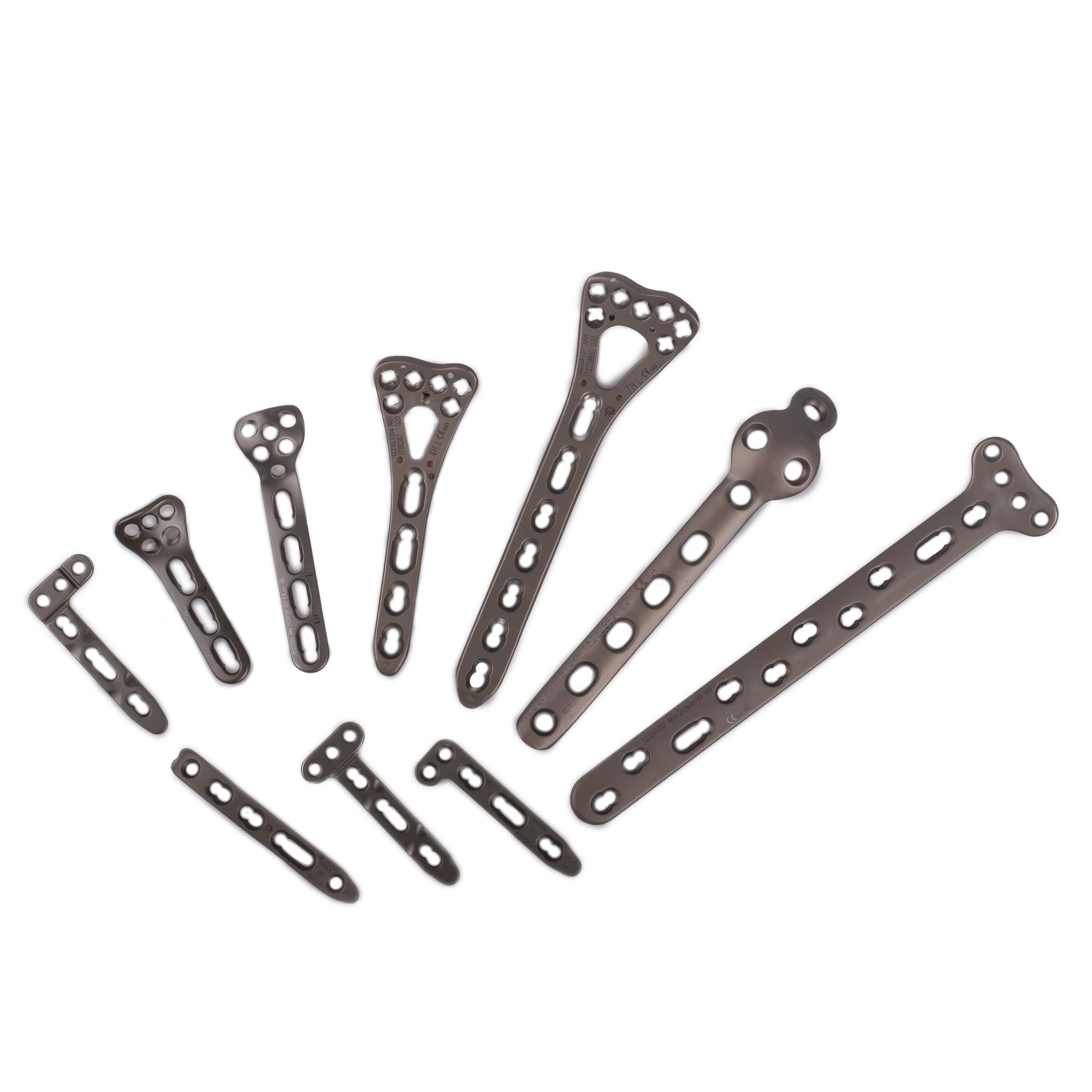 CANWELL Distal Radius TItanium Locking Plate Volar Wrist Orthopedic Trauma Implant Bone Fracture Suppliers Manufacturer CE ISO