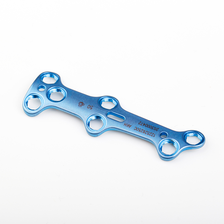 CANWELL Medical Supplies Orthopedic Titanium 2.7mm Ankle and Locking Foot Ankle X-Plate