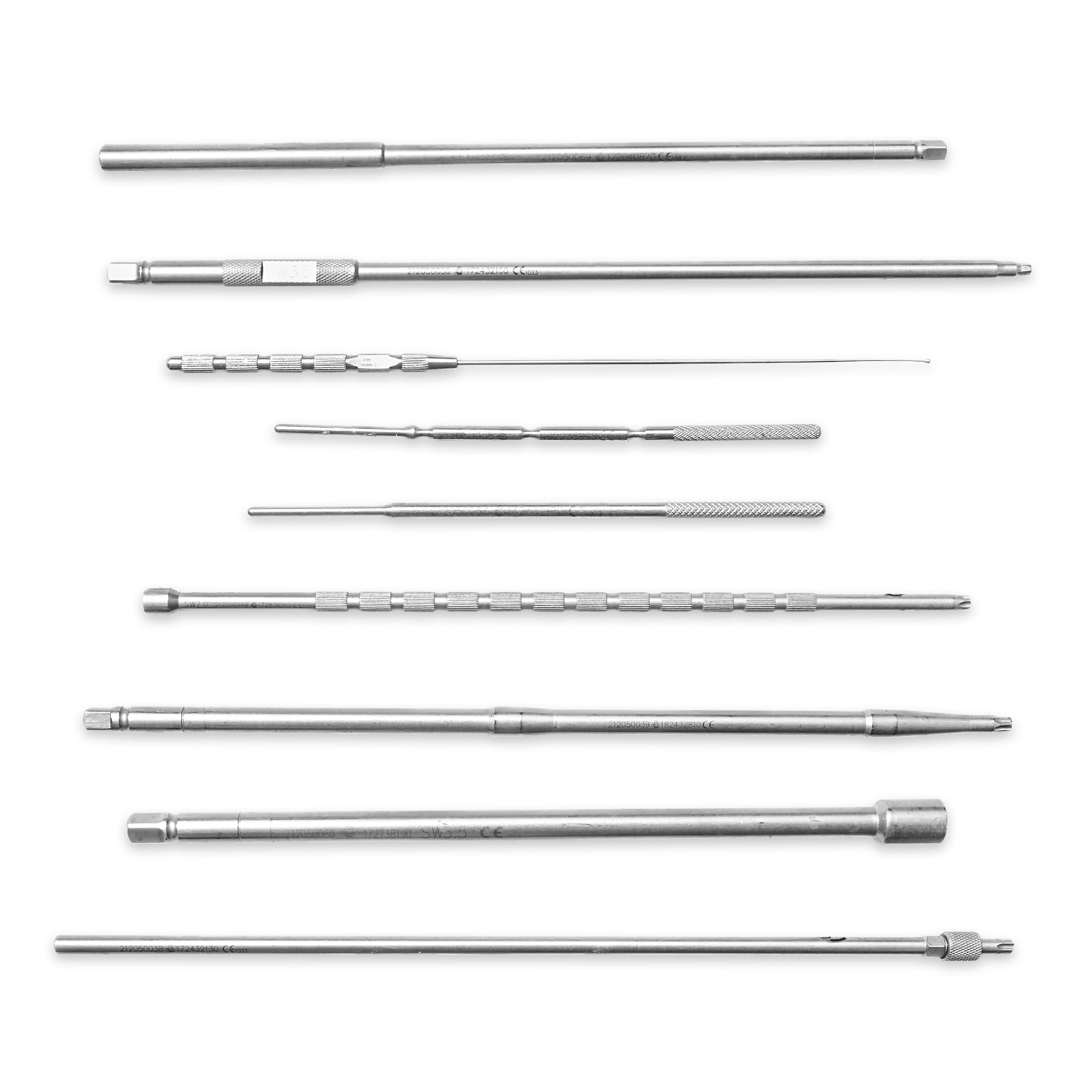 CANWELL Titanium Spine Surgical Instruments Set for Posterior Thoracolumbar Fixation System