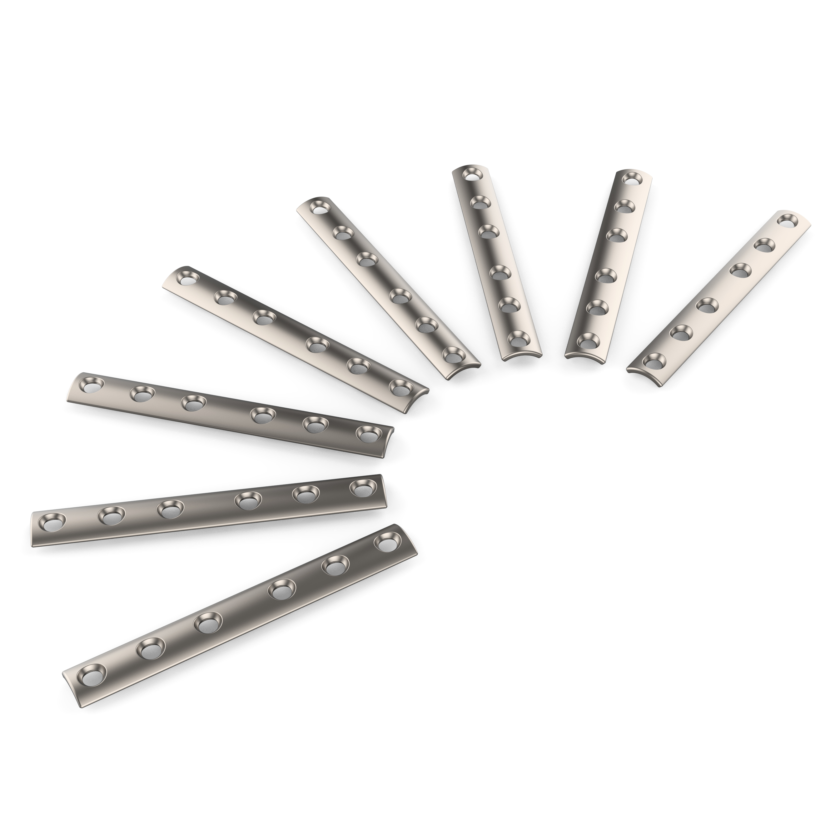 CANWELL Titanium Locking Plate One-third Tubular Orthopedic Trauma Implant with Cortical Screw Medical Fracture Surgery CE ISO