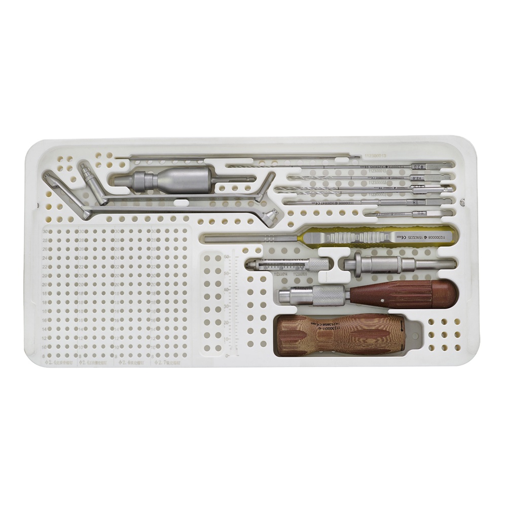 Trauma Orthopedic Implants 2.4 and 2.7 System Stainless Steel AO Standard Instrument Sets for Radius Surgical Instruments