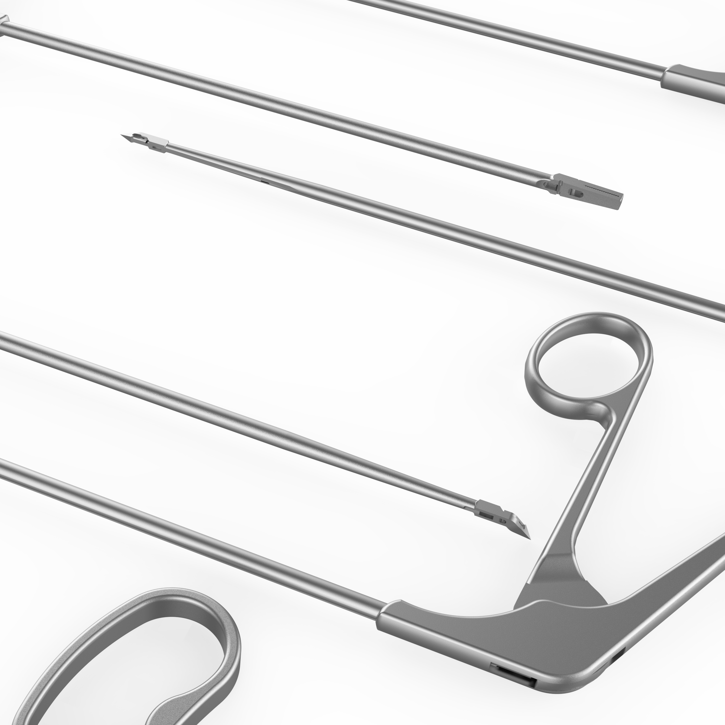 CANWELL Arthroscopy Forceps Rotator Cuff Grasper Suture Retriever Sports Medicine Punch Orthopedic Surgical Instruments Set