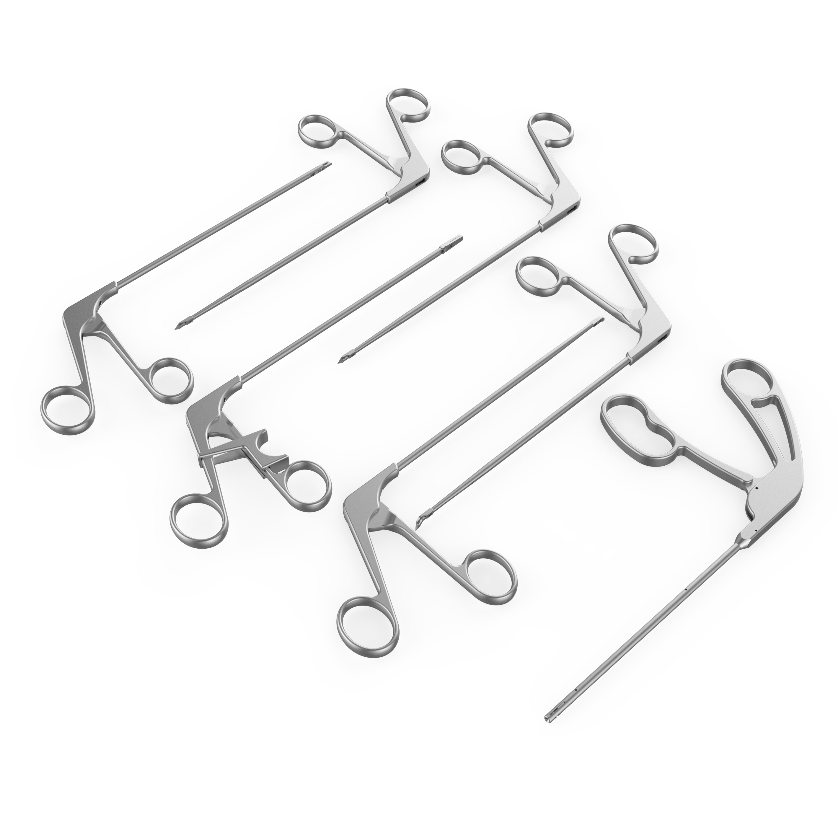 CANWELL Shoulder Arthroscopy Instruments Set Arthroscopy Forceps Rotator Cuff Arthroscopy Punch Forceps Orthopedic Instruments