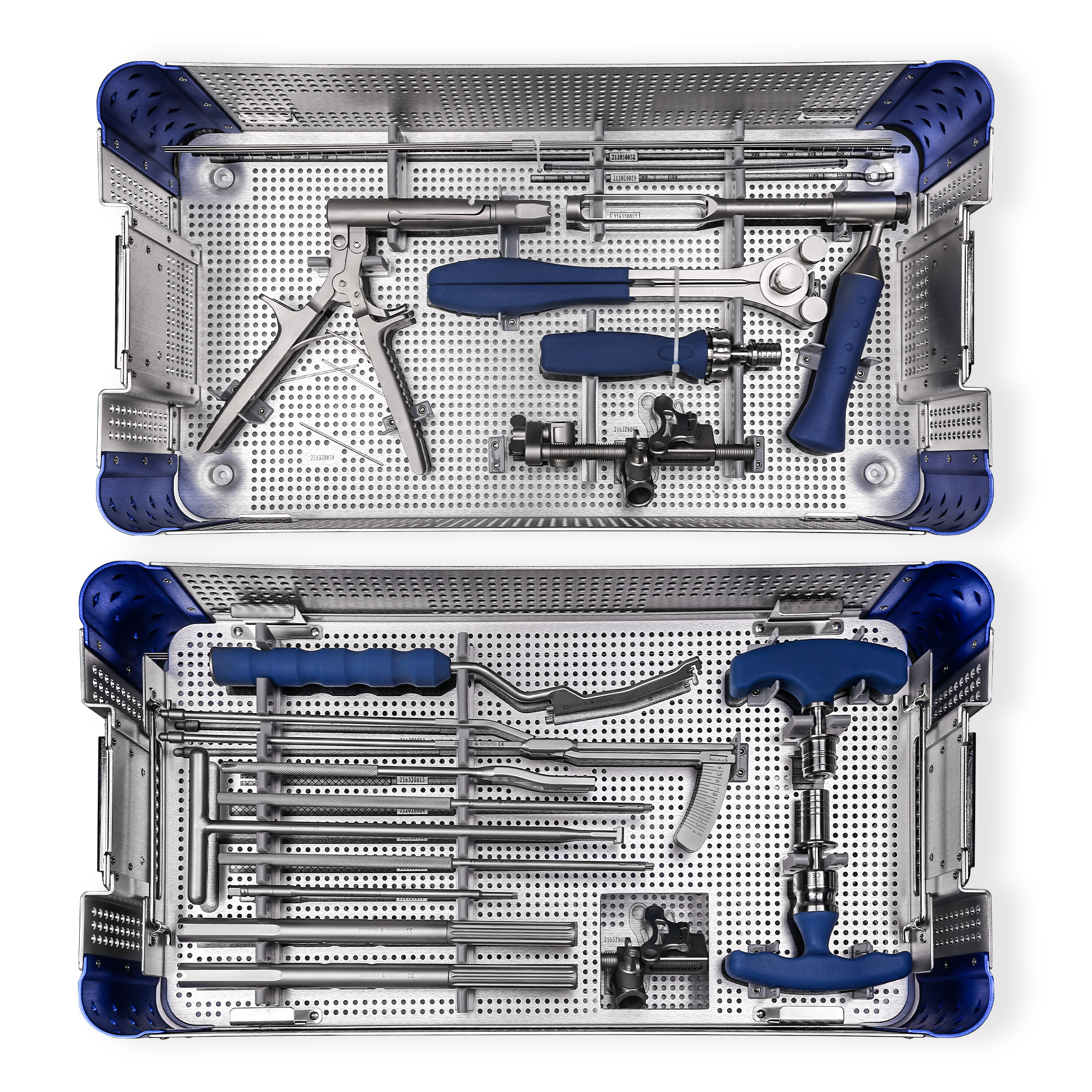 Canwell Medical Long Arm Pedicle Screw Stainless Steel Minimally Invasive Spine Fixation Surgery Instruments Set for Orthopedic