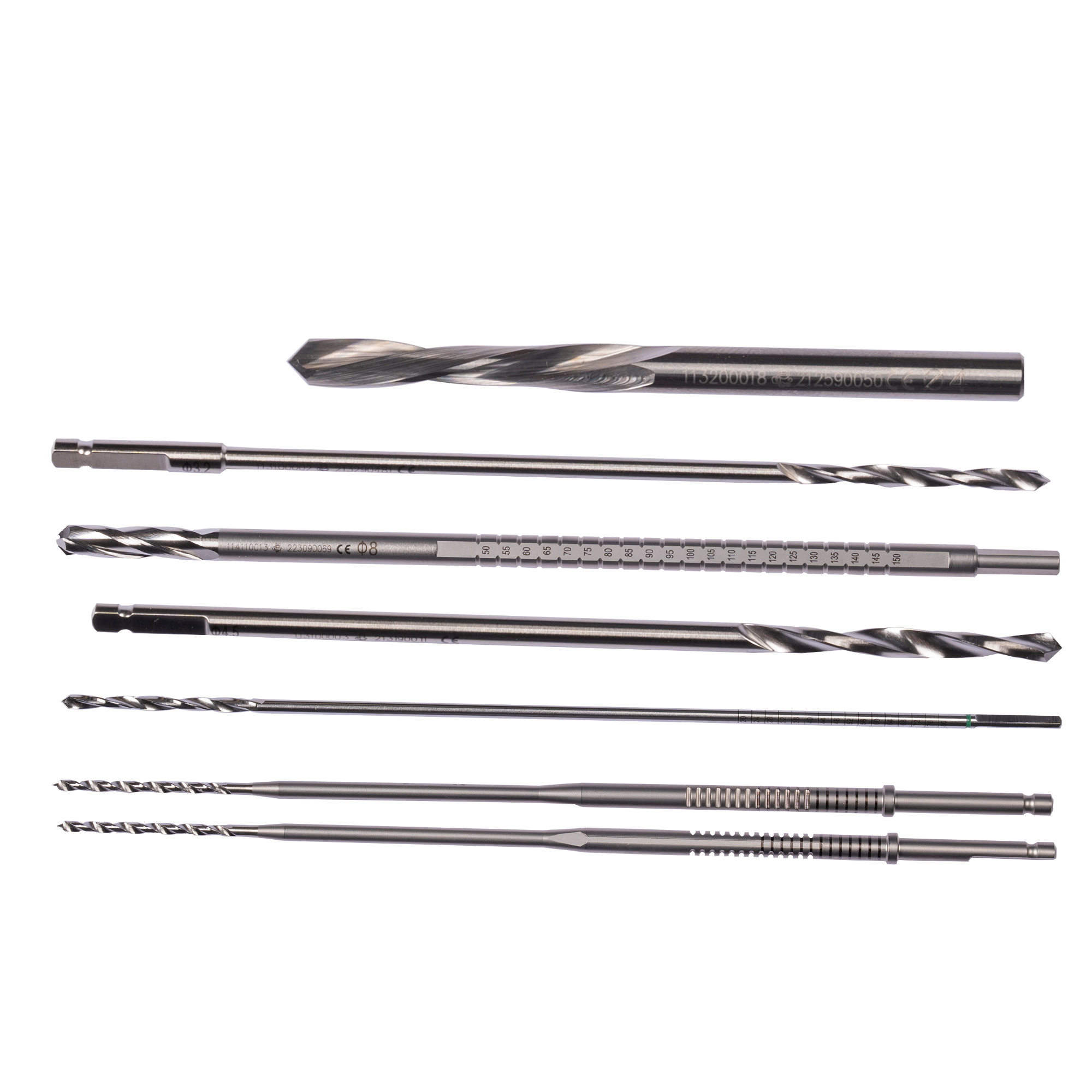 CANWELL Bone Drill Bit Bone Flexible Surgical System Soft AO Normal Type Full Size Orthopedic Cannulated Drill Bit