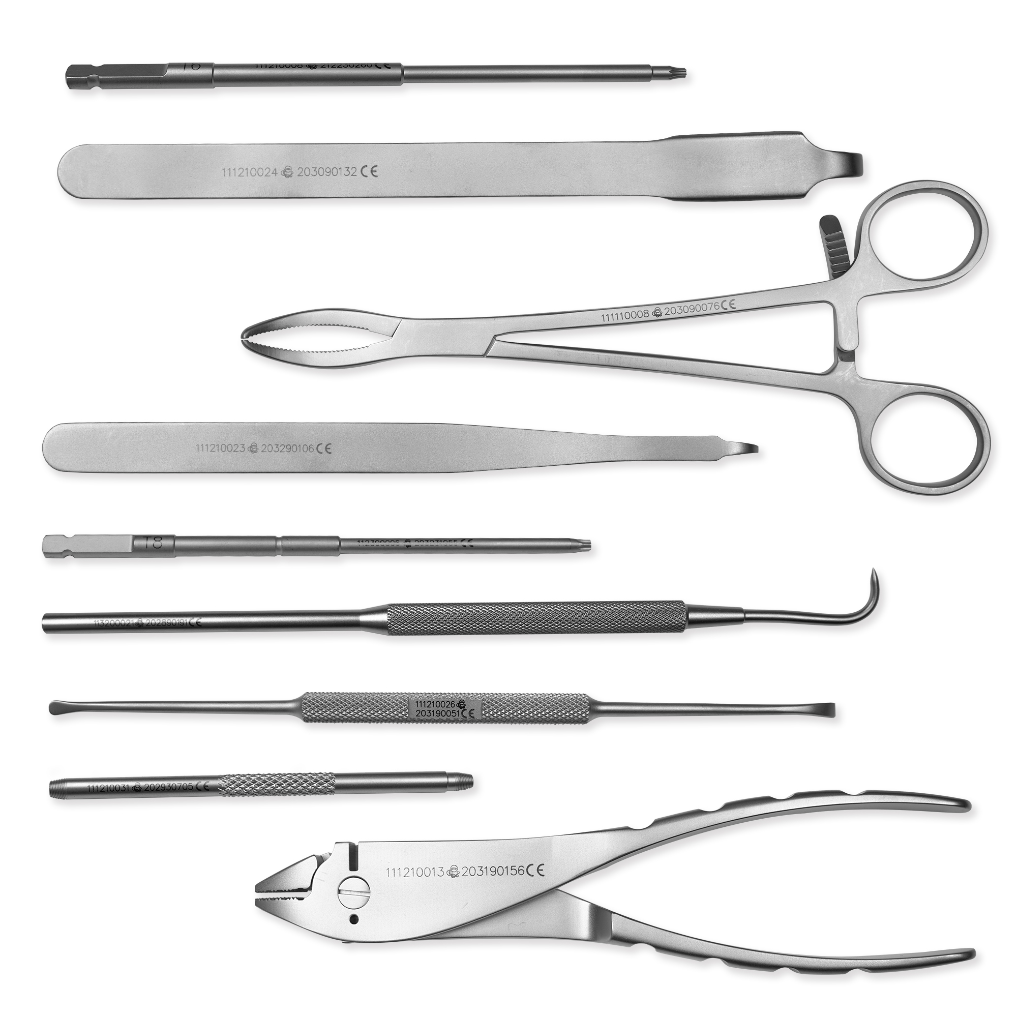 CANWELL Titanium Mini Locking Plate System Orthopedic Trauma Implant for Hand Foot Bone Fracture Fixation Surgery