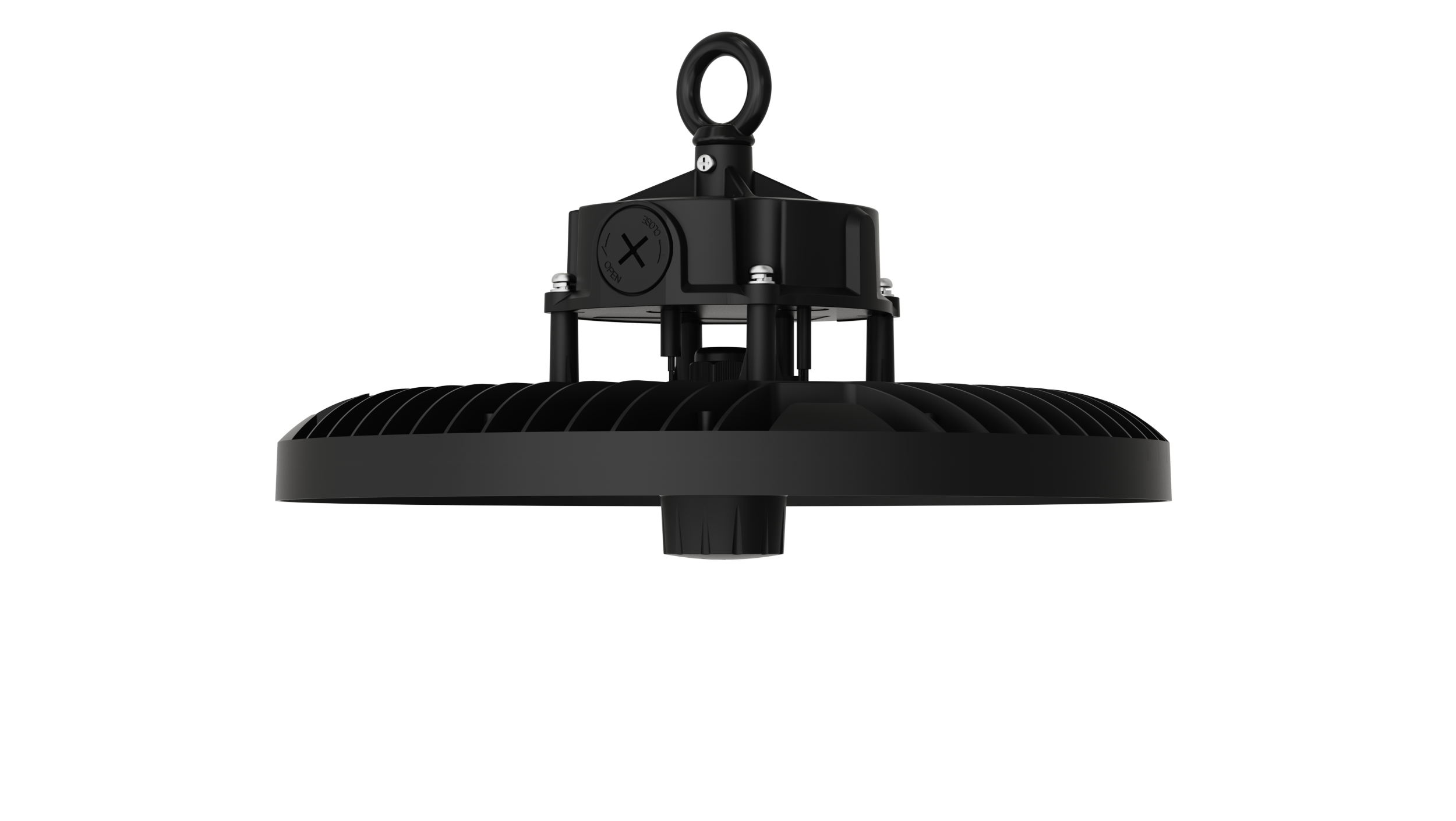 IP65 IK08 UFO LED High Bay Light 120/150/200W Adjustable 200lm/W ERP a 5 Years Warranty Industrial Warehouse Gym Light