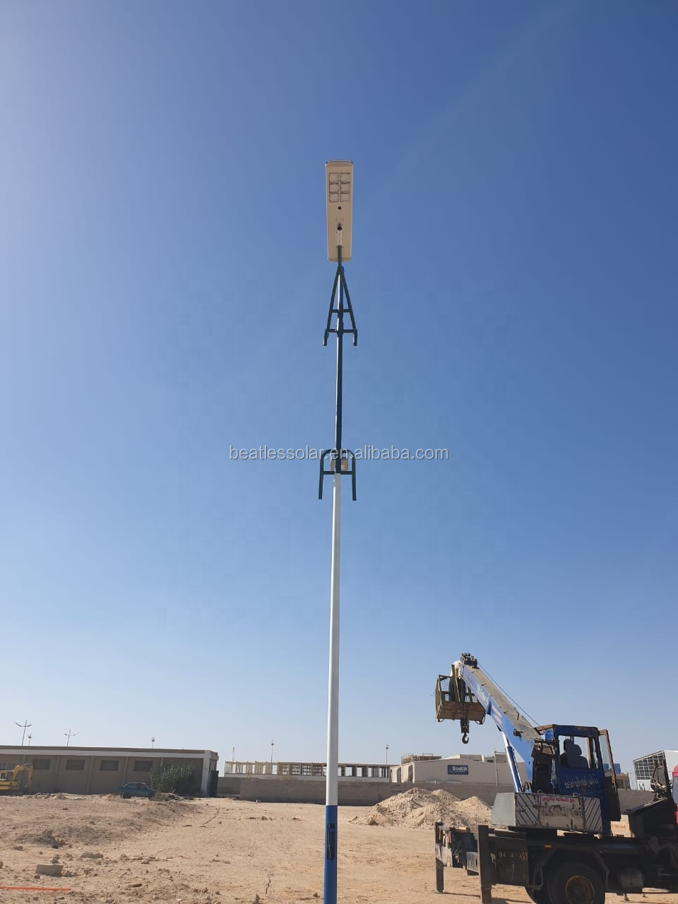 Solar Street Light Project Installation 5