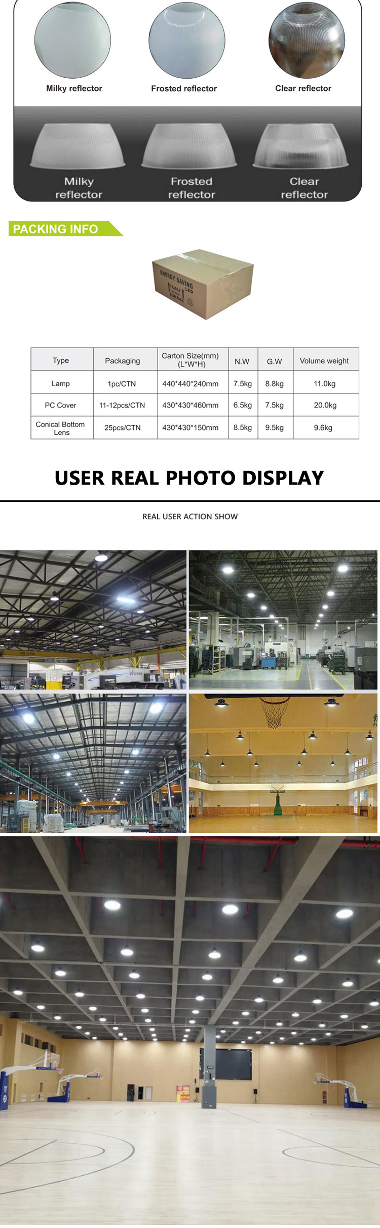 UFO LED Highbay Lighting Light 5