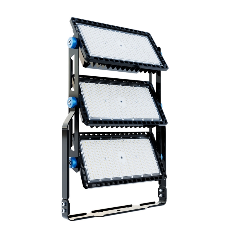 750W High Brightness IP66 Waterproof Outdoor Sports Fields Lighting Modular LED Floodlight Stadium Lamp