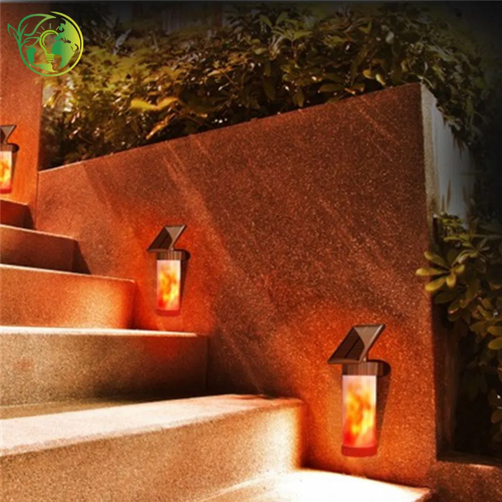 Wireless-Charging Solar White Wall Light for Smart Devices with USB Port