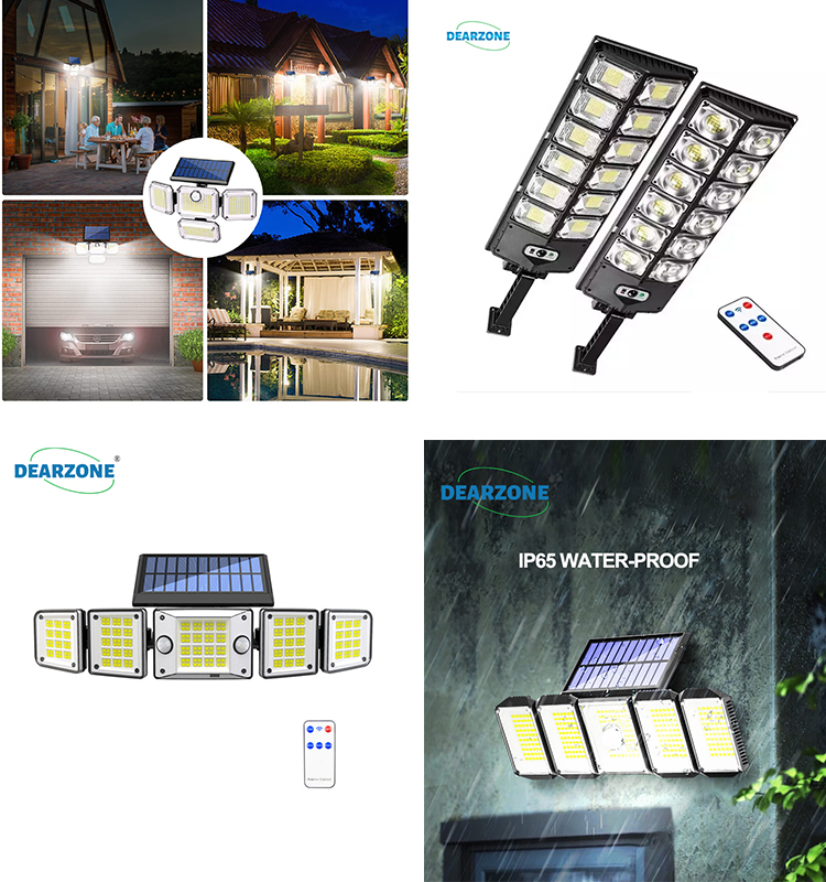 Solar Garden Light Motion Sensor Outdoor 3 Lighting Modes Dusk to Dawn Porch Light IP65 Waterproof Suitable for Patio, Porch.
