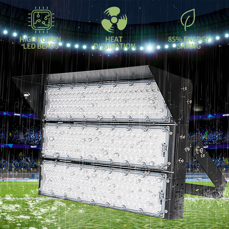 Professional 500W 750W 1000W 2000W Football Stadium Court Lighting 1200W 1500W IP66 Led Stadium Light for Football Field