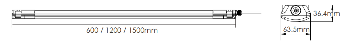 Tri-proof Light Dimensions