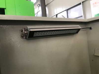 CNC machining center lighting