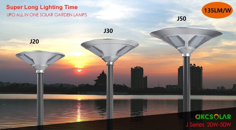 Integrated Solar LED Light Installation