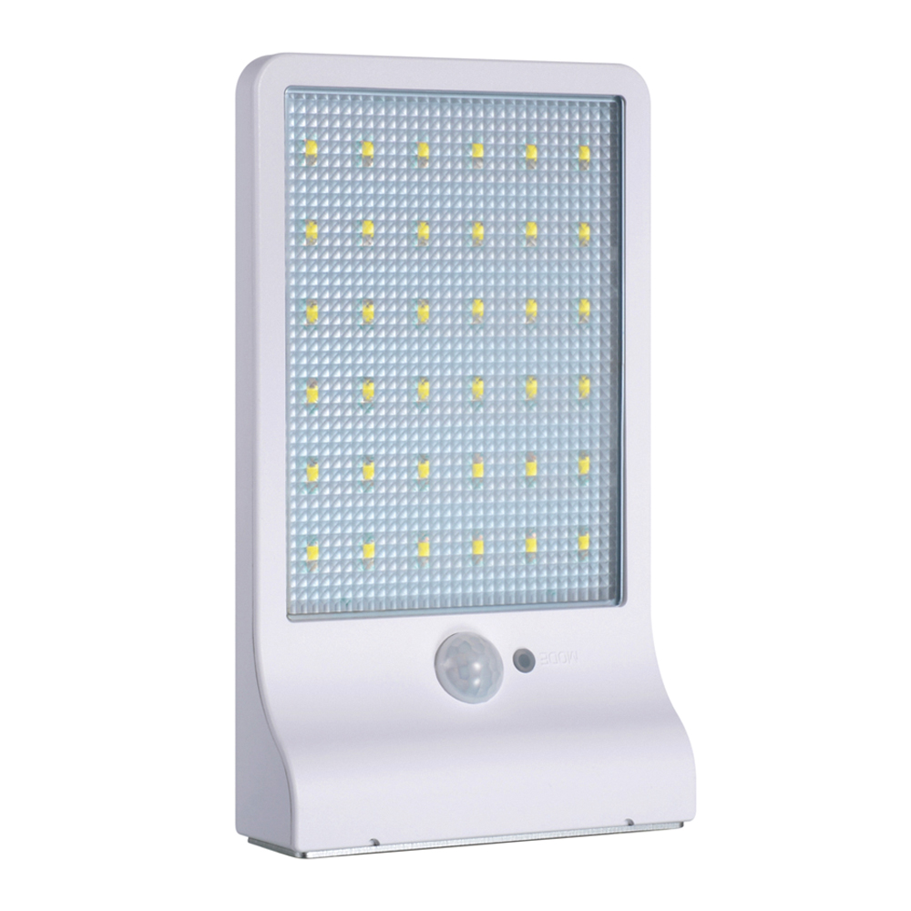 Super Bright 36 LED Solar Wall Light Waterproof IP65 Outdoor Security Light Motion Sensor Garden Street Small Supply-Battery