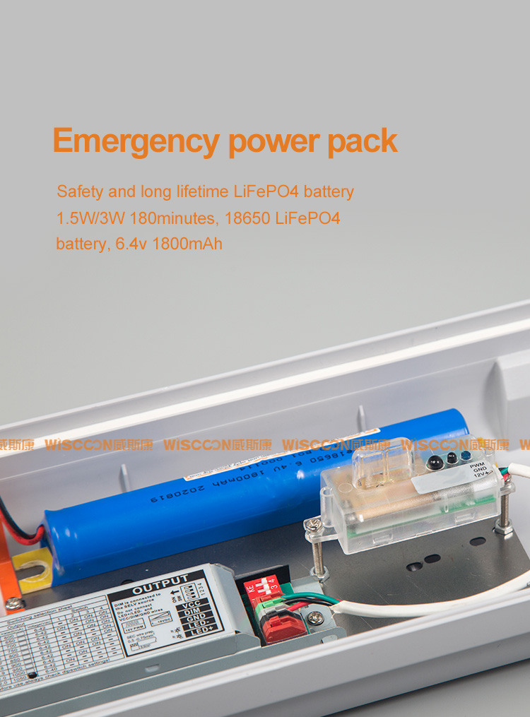 Tri-proof light internal components