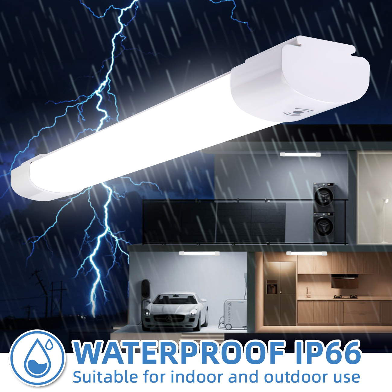 Induction LED Tri-proof Light Presentation
