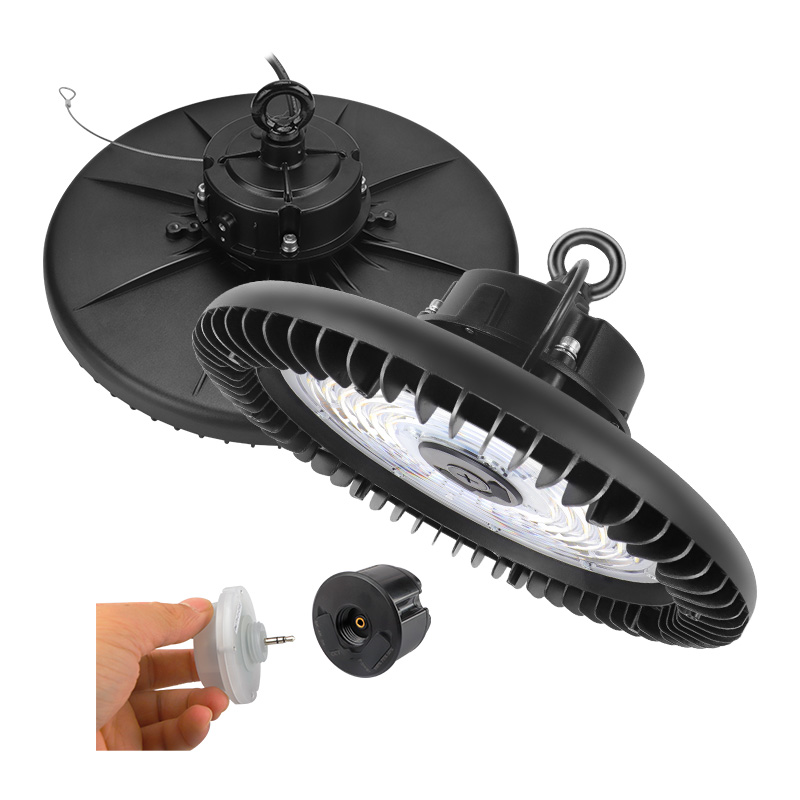 SKD Optional Led High Bay Light with 60 90 120 Degree Reflector 190lm/w 100W 150W 200W 240W UFO Highbay Fixtue