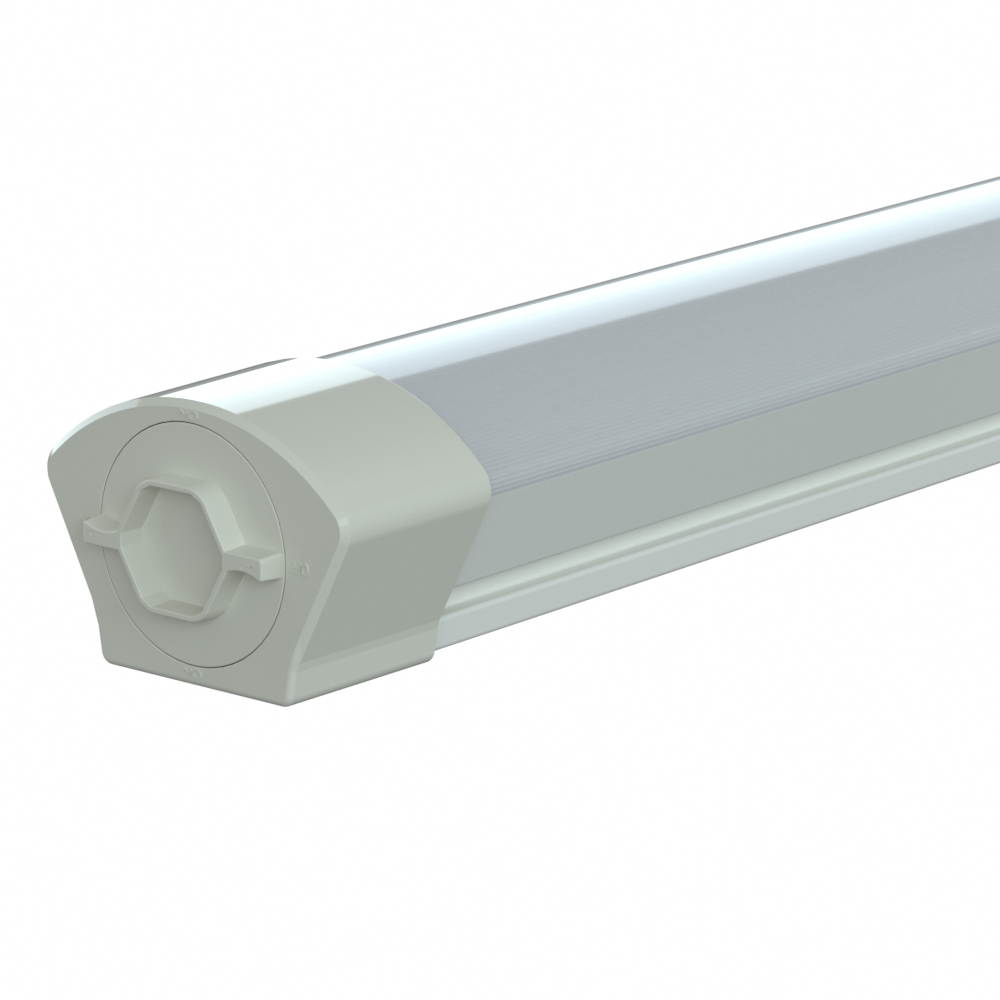 20W 2FT LED Tri-Proof Batten IP66 IK10 Linkable Industrial Lighting Garage Warehouse Parking Underground Passage SAA CE RoHS