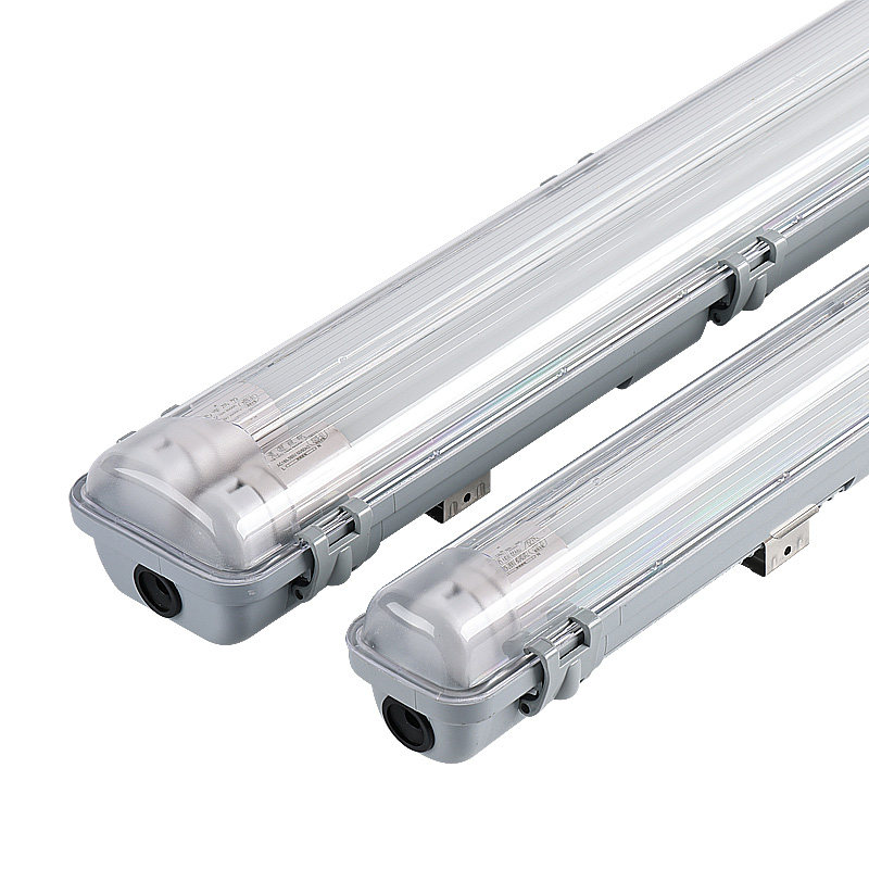 LED Tri-Proof T8 Single/Double Tube Waterproof Dustproof Explosion-Proof Light 1.2m Long for Warehouse Factory Rooms 111V-240V