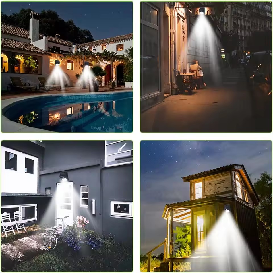 High Bright 20 LED Outdoor Solar Motion Sensor Wall Light