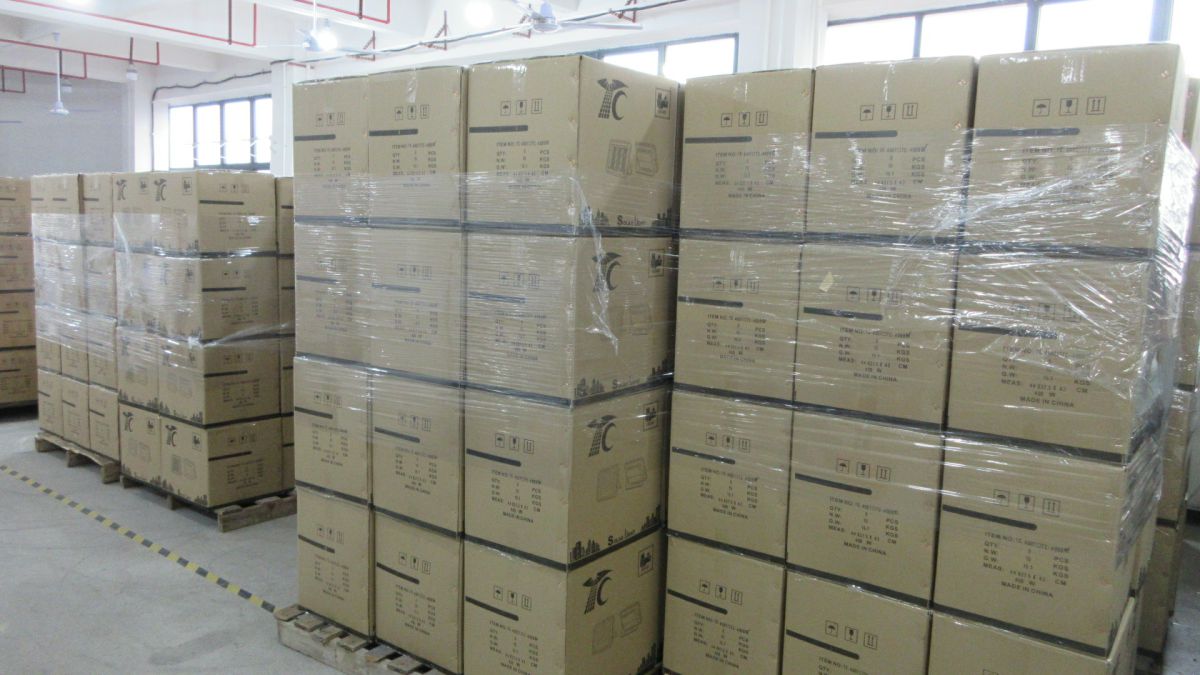 Habel Lighting finished goods warehouse storage and logistics management