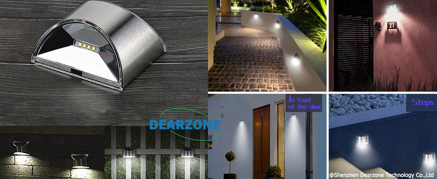 High Quality Modern Led Solar Garden Light 6000K White Induction Lamps Reasonable Price for house number plates