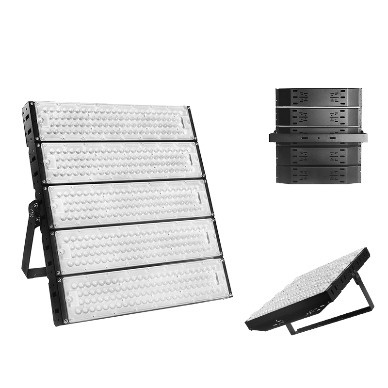 500W 1000W 1500W 2000W High Power LED Floodlight High Brightness Stadium Light High Lumen Soccer Field Lights