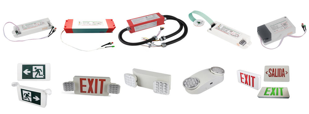 Atex Certificated 3W LED Explosion Proof Emergency Light Ni-Cd Battery Cold Rolled Steel Construction 2-Year Warranty Exit Sign