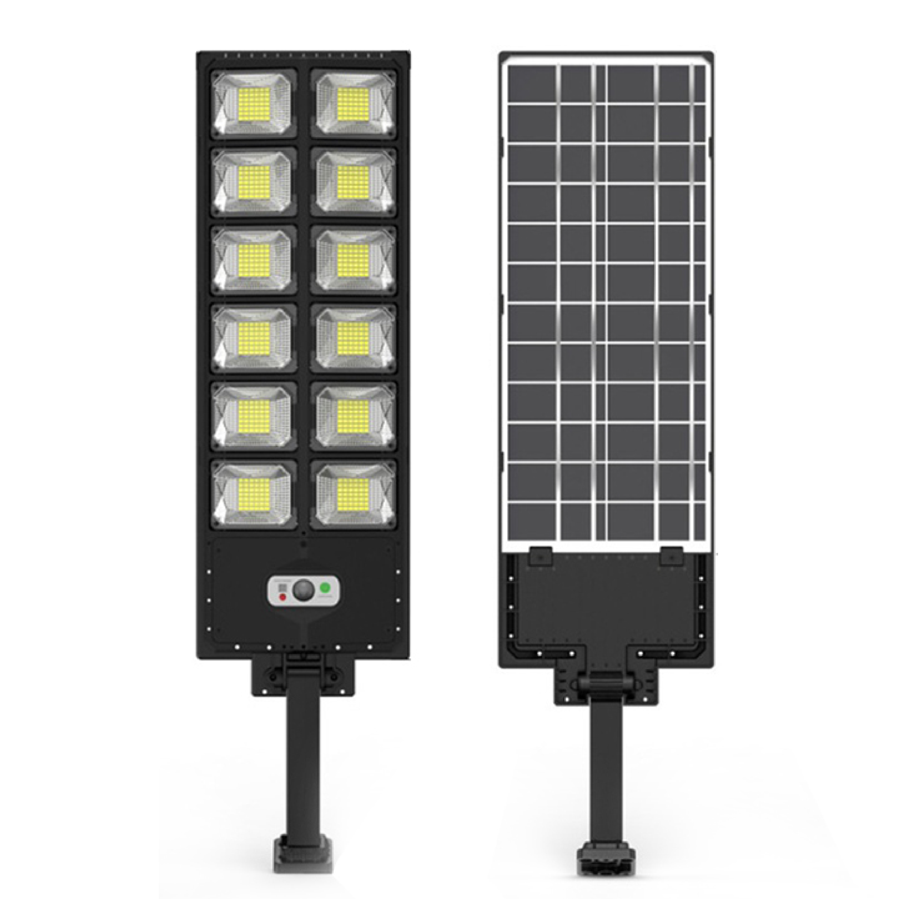 CQAS03 Motion Sensor Integrated Solar Street LED Light Waterproof ABS Wall Light Remote Control IP65 LED Lamp