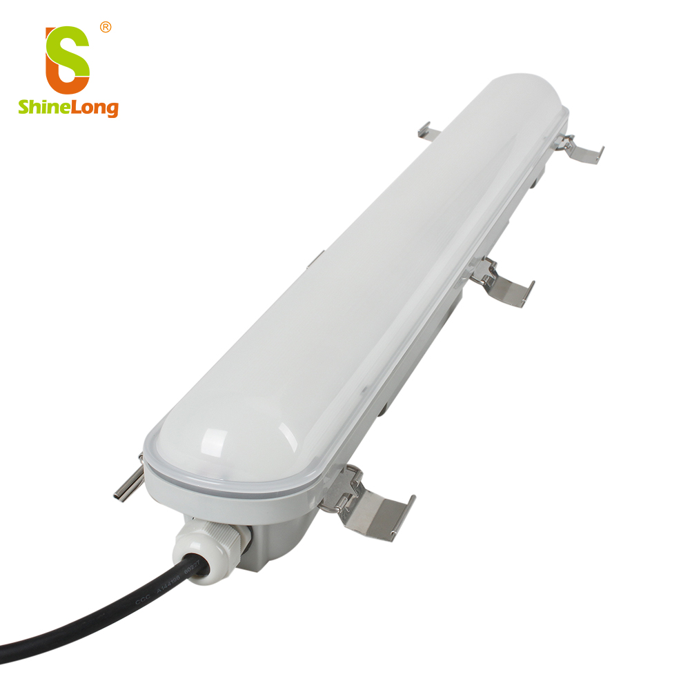 IP65 IK09 LED Emergency Battery 40W 3hrs High Efficacy Full PC Housing Tri-proof Light/Strip/Linear Light 2ft 3ft 4ft 5ft