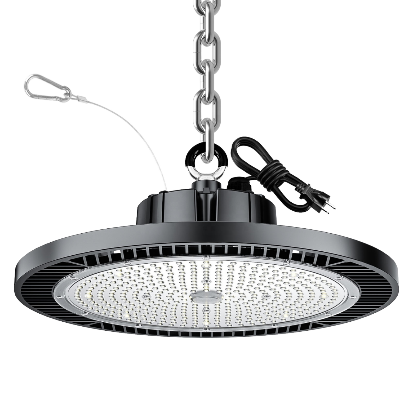 UL/DLC Certified UFO LED HighBay Light 150W 240W 300W 170lm/w Suitable For Factory And Warehouse Lighting 5-Year Warranty